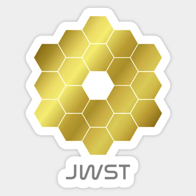 James Webb Space Telescope Sticker by GWCVFG